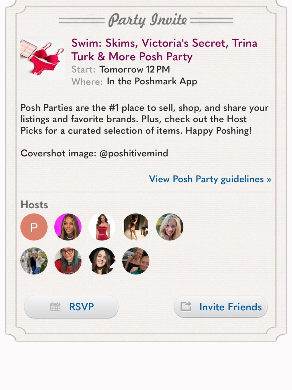 ✨I’m Co-Hosting 2 Posh Parties Today Tag Me in 2 Listings that Meet the Theme